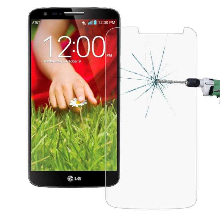 50 PCS for LG G2 mini / D620 0.26mm 9H Surface Hardness 2.5D Explosion-proof Tempered Glass Film, No Retail Package