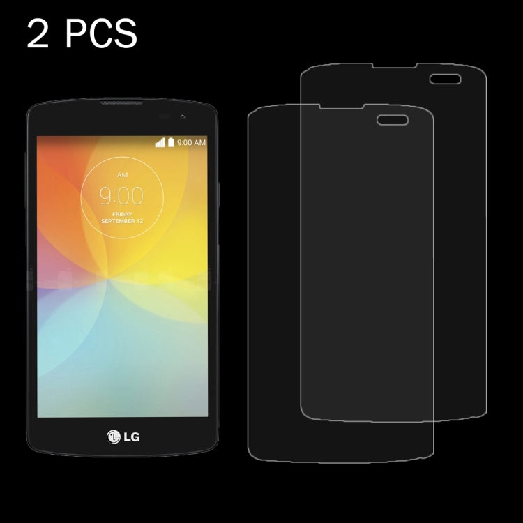 2 PCS for LG F60 / D392 / Ls660 0.26mm 9H Surface Hardness 2.5D Explosion-proof Tempered Glass Screen Film