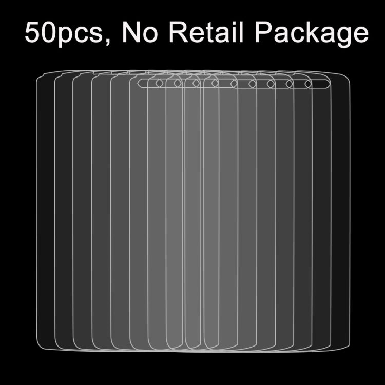 50 PCS for LG F60 / D392 / Ls660 0.26mm 9H Surface Hardness 2.5D Explosion-proof Tempered Glass Film, No Retail Package