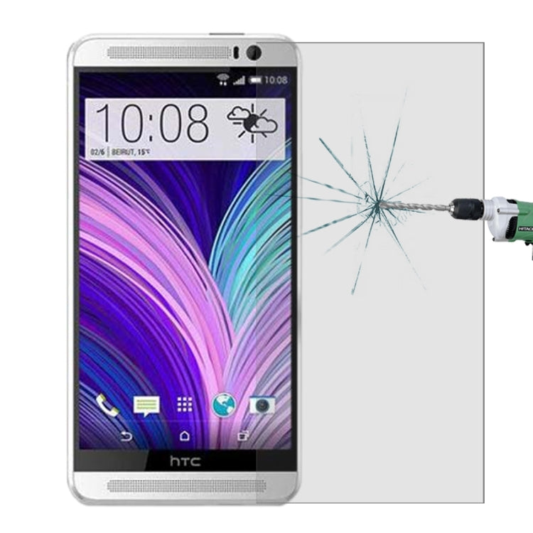 100 PCS for HTC One M8 0.26mm 9H+ 2.5D Tempered Glass Film