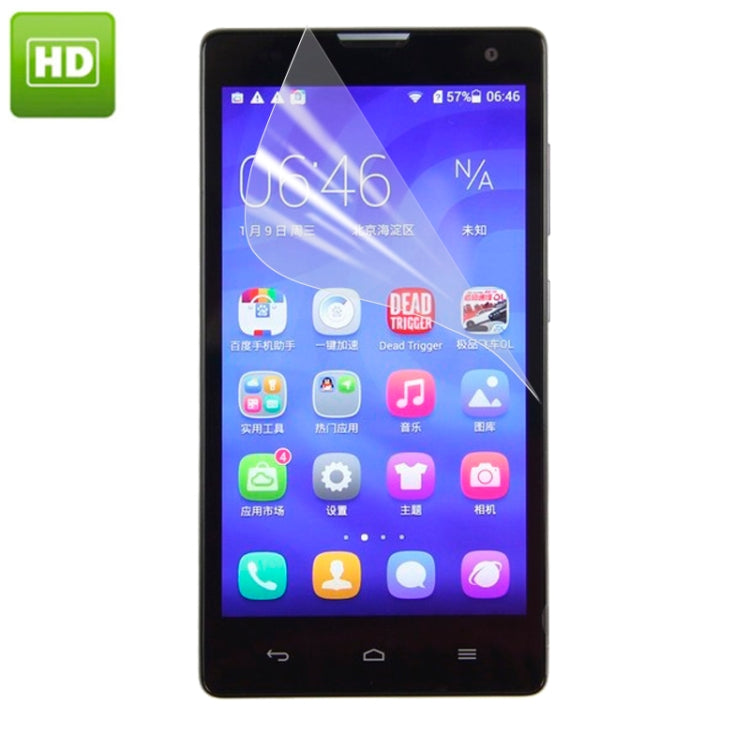 Clear LCD Screen Protector for Huawei Honor 3C(Transparent)