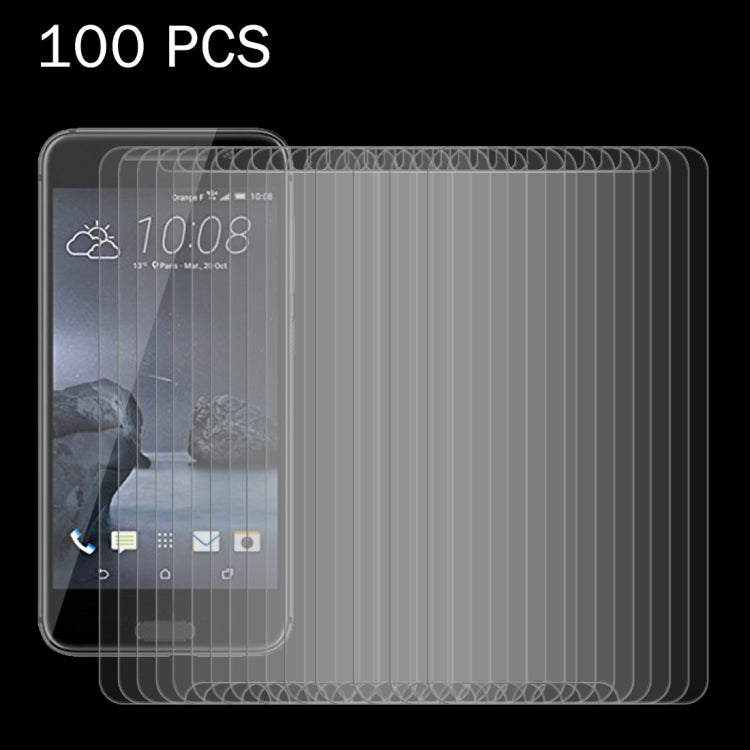 100 PCS for HTC One A9 0.26mm 9H Surface Hardness 2.5D Explosion-proof Tempered Glass Screen Film