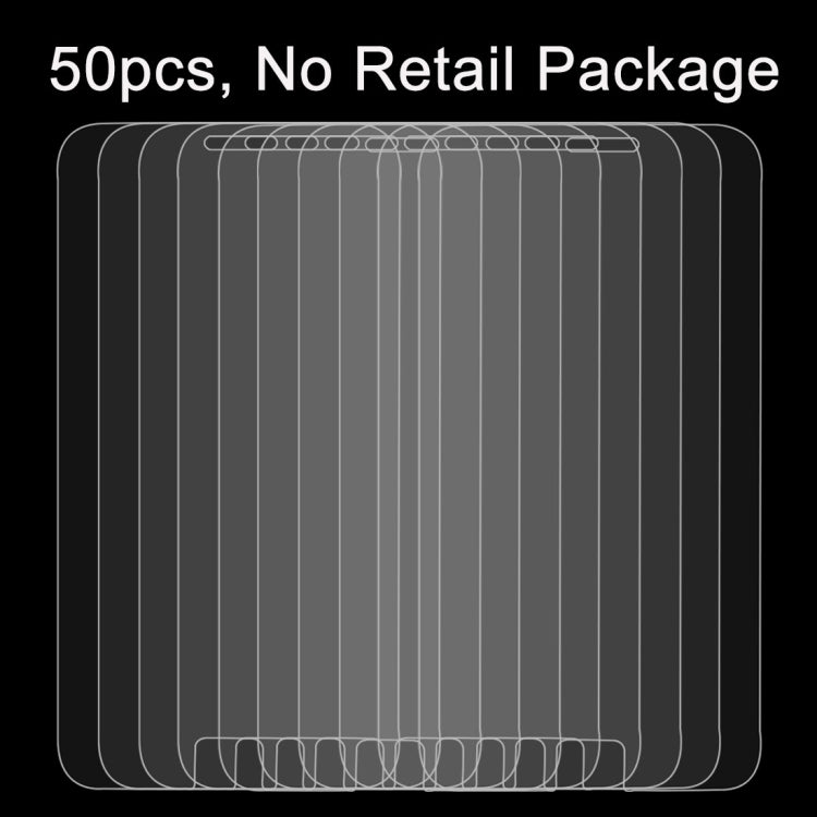 50 PCS for Meizu MX4 Pro 0.26mm 9H Surface Hardness 2.5D Explosion-proof Tempered Glass Film, No Retail Package