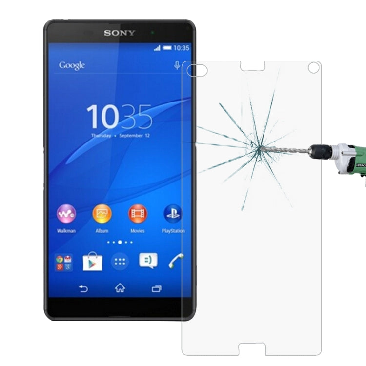 10 PCS for Sony Xperia Z4 Mini / Compact 0.26mm 9H Surface Hardness 2.5D Explosion-proof Tempered Glass Screen Film