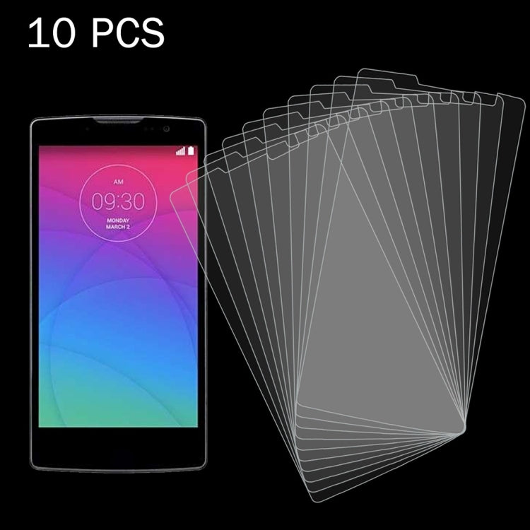 10 PCS for LG Spirit H440Y LTE 0.26mm 9H Surface Hardness 2.5D Explosion-proof Tempered Glass Screen Film