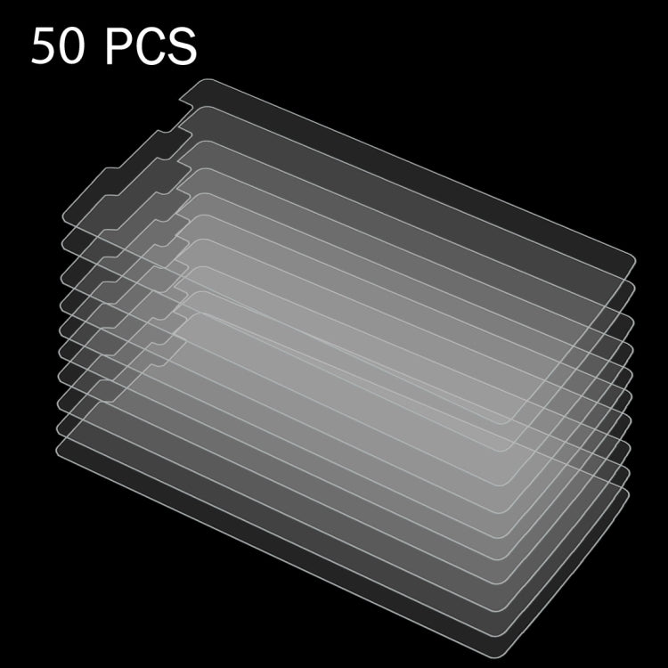 50 PCS for LG Spirit H440Y LTE 0.26mm 9H Surface Hardness 2.5D Explosion-proof Tempered Glass Film, No Retail Package