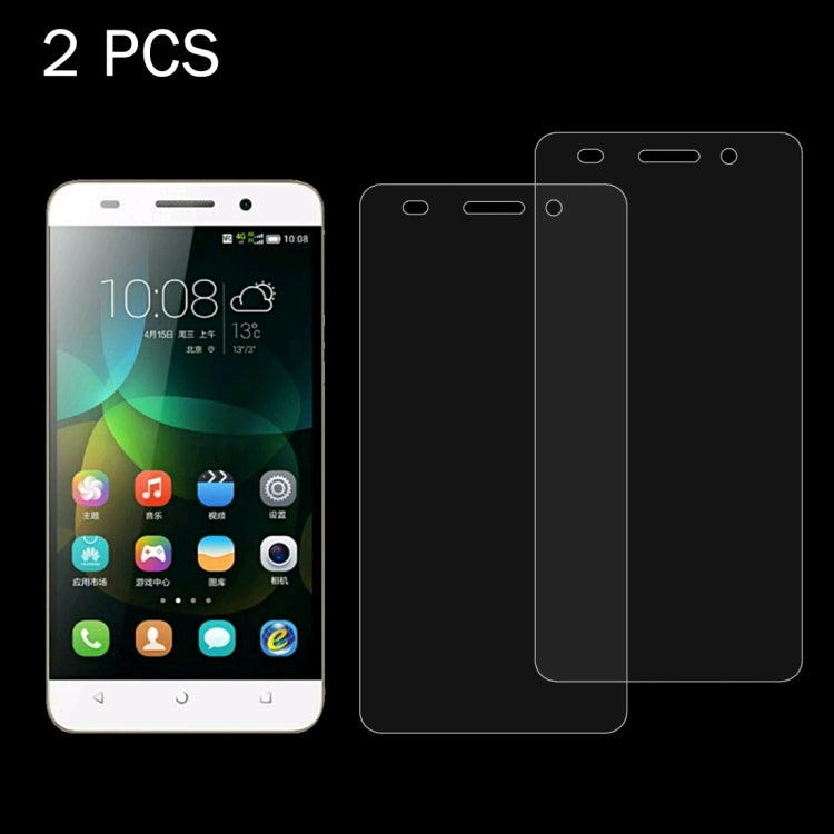 2 PCS for Huawei Honor 4C 0.26mm 9H Surface Hardness 2.5D Explosion-proof Tempered Glass Screen Film