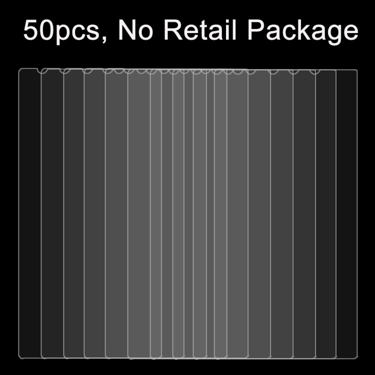 50 PCS for Huawei Mate S 0.26mm 9H Surface Hardness 2.5D Explosion-proof Tempered Glass Film, No Retail Package