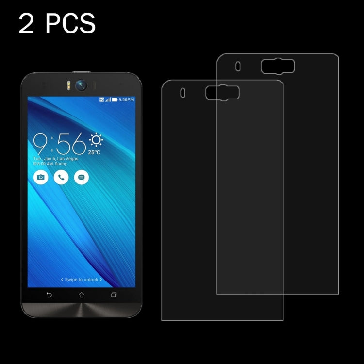 2 PCS for Asus Zenfone Selfie / ZD551KL 0.26mm 9H Surface Hardness 2.5D Explosion-proof Tempered Glass Screen Film