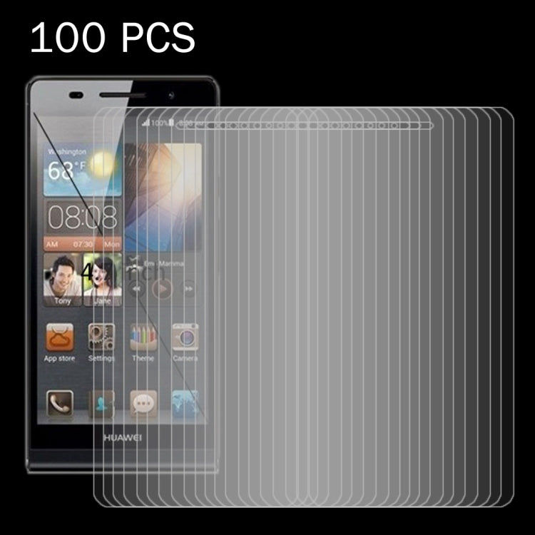 100 PCS for Huawei P9 0.26mm 9H Surface Hardness 2.5D Explosion-proof Tempered Glass Screen Film