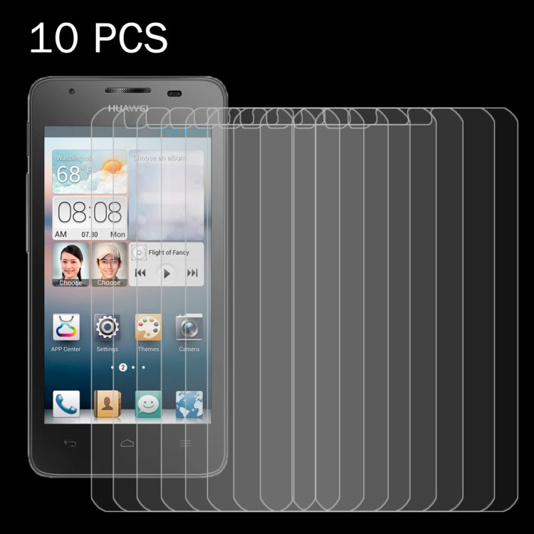 10 PCS for Huawei G510 / T8951 0.26mm 9H Surface Hardness 2.5D Explosion-proof Tempered Glass Screen Film