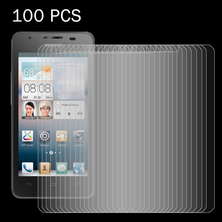 100 PCS for Huawei G510 / T8951 0.26mm 9H Surface Hardness 2.5D Explosion-proof Tempered Glass Screen Film