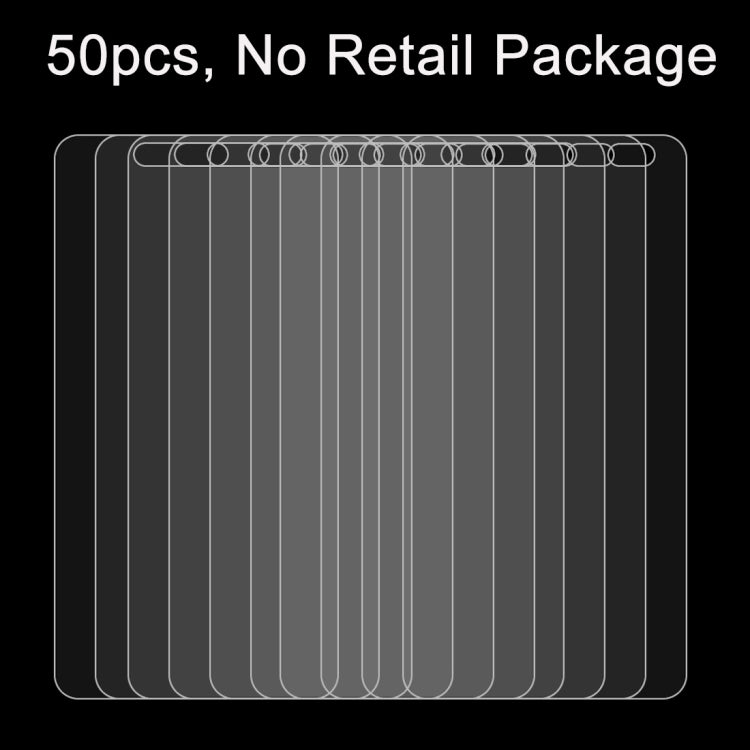 50 PCS for Huawei G660 0.26mm 9H Surface Hardness 2.5D Explosion-proof Tempered Glass Film, No Retail Package