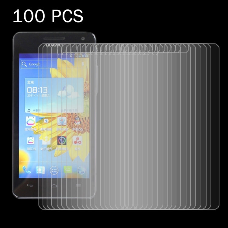 100 PCS for Huawei U9508 0.26mm 9H Surface Hardness 2.5D Explosion-proof Tempered Glass Screen Film
