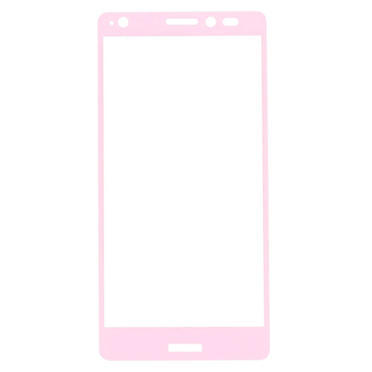 0.26mm 9H Surface Hardness Explosion-proof Colorized Silk-screen Tempered Glass Full Screen Film for Huawei Mate S