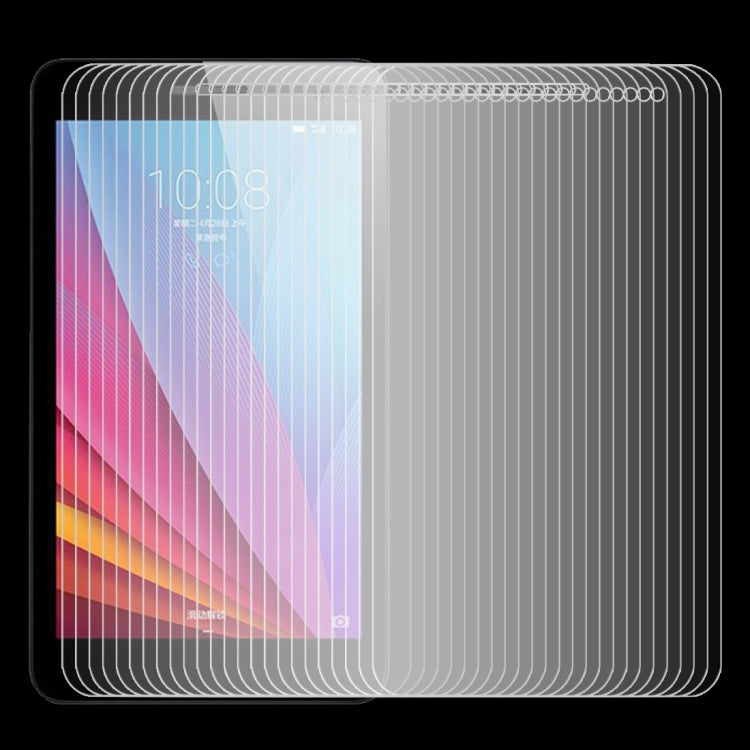 100 PCS 0.4mm 9H+ Surface Hardness 2.5D Explosion-proof Tempered Glass Film for Huawei Honor Play MediaPad T1 / T1-701U