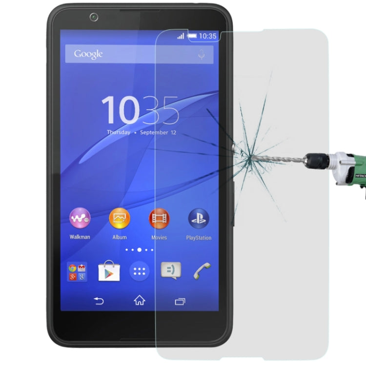 For Sony Xperia E4 0.26mm 9H+ Surface Hardness 2.5D Explosion-proof Tempered Glass Film