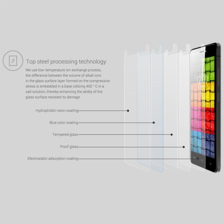 0.3mm 9H Surface Hardness Explosion-proof Tempered Glass Screen Protector for UMI HAMMER