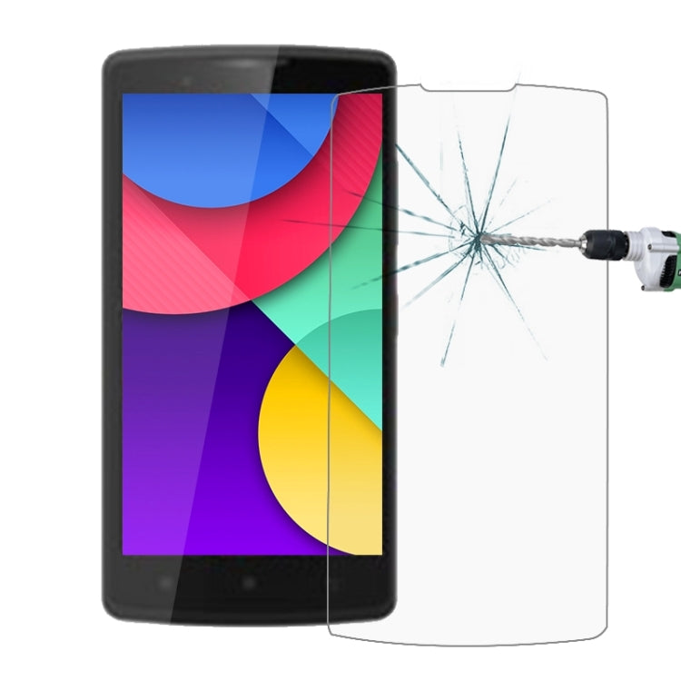 10 PCS for Lenovo A2010 0.26mm 9H Surface Hardness 2.5D Explosion-proof Tempered Glass Screen Film