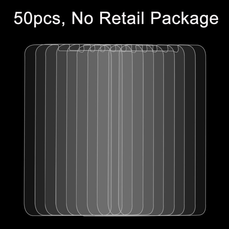 50 PCS for Huawei Ascend G630 0.26mm 9H Surface Hardness 2.5D Explosion-proof Tempered Glass Film, No Retail Package