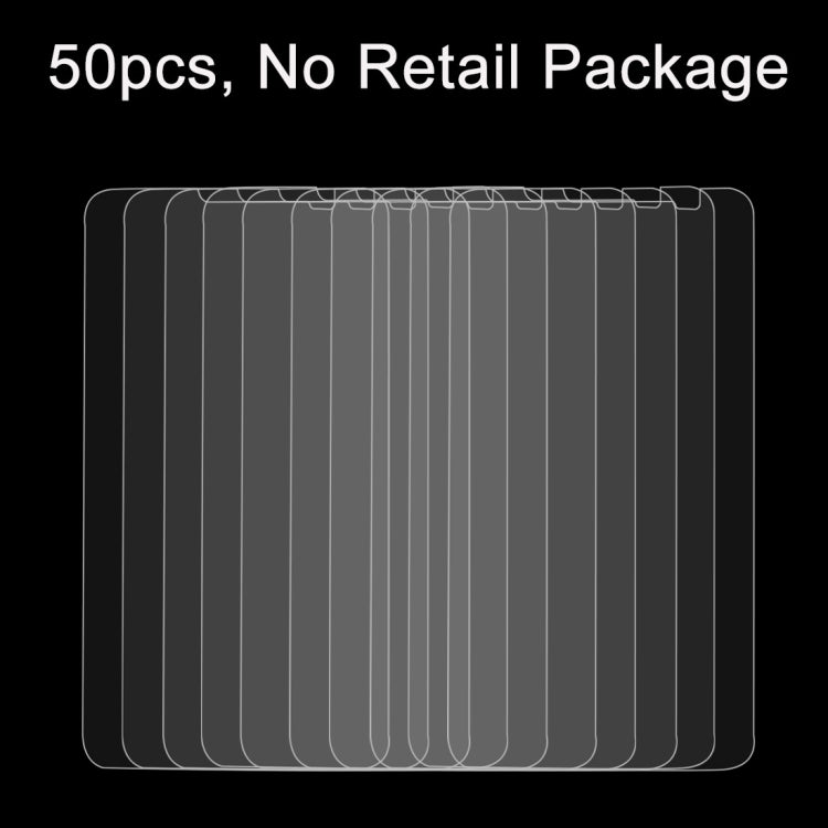 50 PCS for Huawei Ascend Mate 2 0.26mm 9H Surface Hardness 2.5D Explosion-proof Tempered Glass Film, No Retail Package