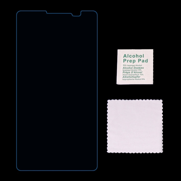 0.30mm 9H+ Surface Hardness 2.5D Explosion-proof Anti Blue-ray Tempered Glass Film for Huawei Honor 3C / H30