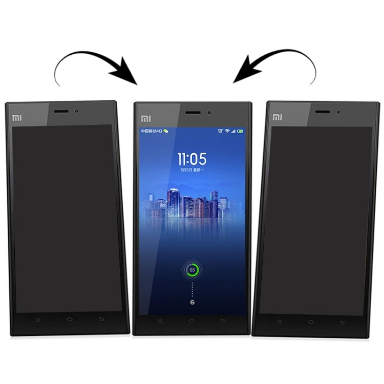 180 Degree Privacy Anti-glare Screen Protector Glass Film for Xiaomi Mi 3