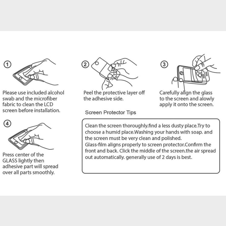 0.3mm 2.5D Blue Light Filter Explosion-proof Tempered Glass Film for Bluboo Xtouch
