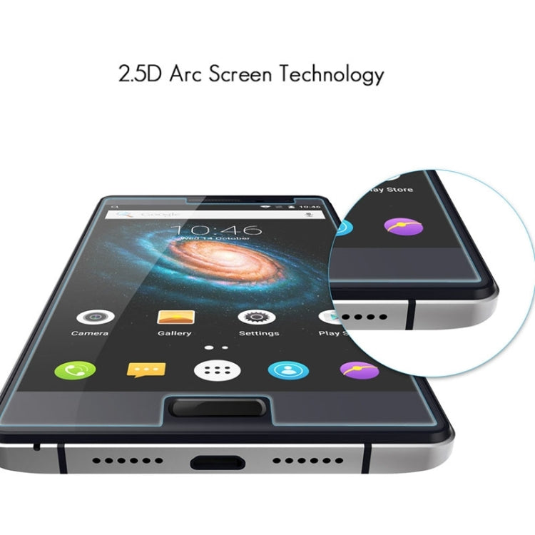 0.3mm 2.5D Blue Light Filter Explosion-proof Tempered Glass Film for Bluboo Xtouch