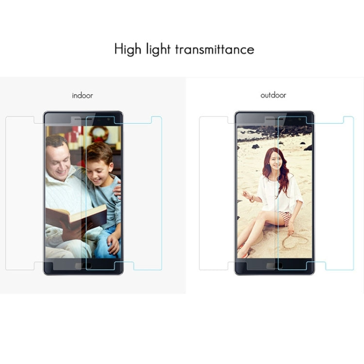 0.3mm 2.5D Blue Light Filter Explosion-proof Tempered Glass Film for Bluboo Xtouch