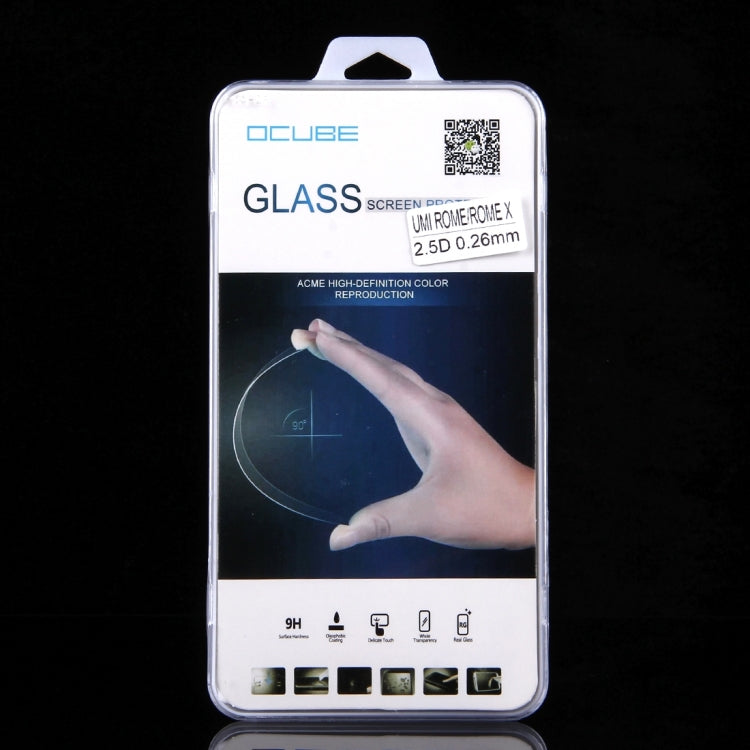UMI ROME 0.26mm 9H Surface Hardness 2.5D Tempered Glass Film