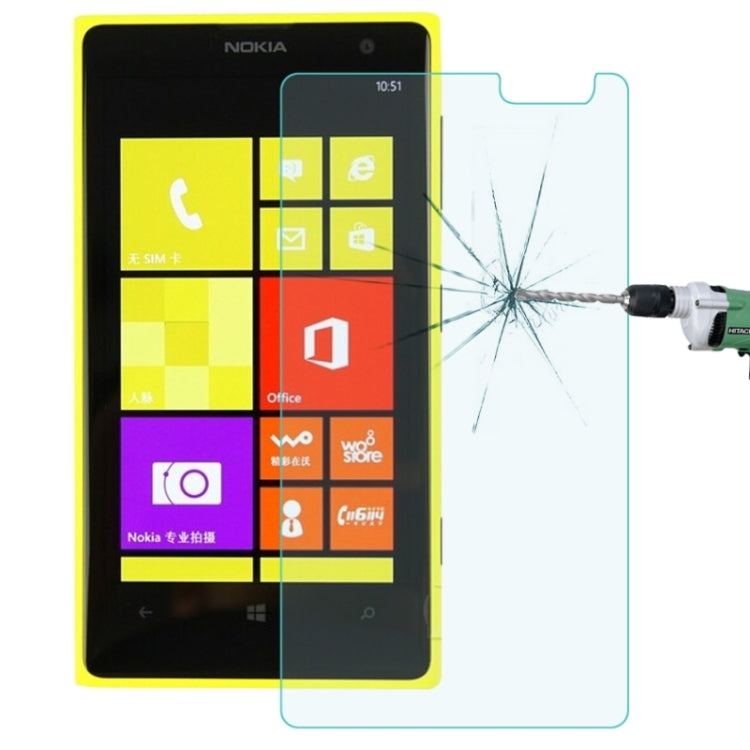 LOPURS 0.26mm 9H+ Surface Hardness 2.5D Explosion-proof Tempered Glass Film for Nokia Lumia 909