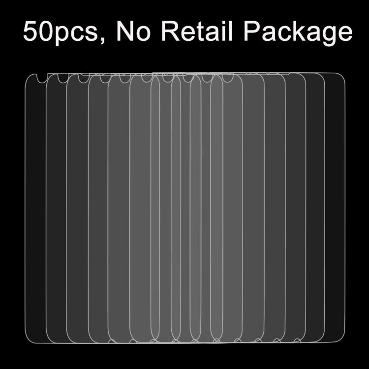 50 PCS Microsoft Lumia 640 0.26mm 9H Surface Hardness 2.5D Explosion-proof Tempered Glass Film, No Retail Package