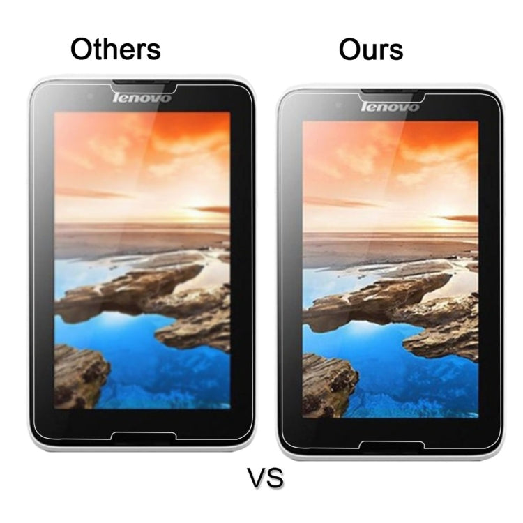 100 PCS for Lenovo A3500 / A7-50 0.4mm 9H+ Surface Hardness 2.5D Explosion-proof Tempered Glass Film