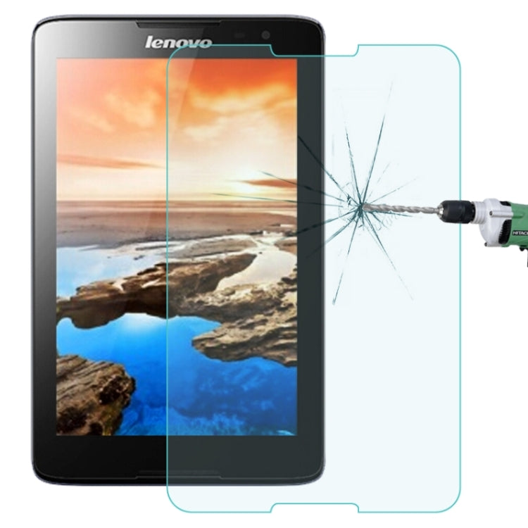 0.4mm 9H+ Surface Hardness 2.5D Explosion-proof Tempered Glass Film for Lenovo A3500 / A7-50