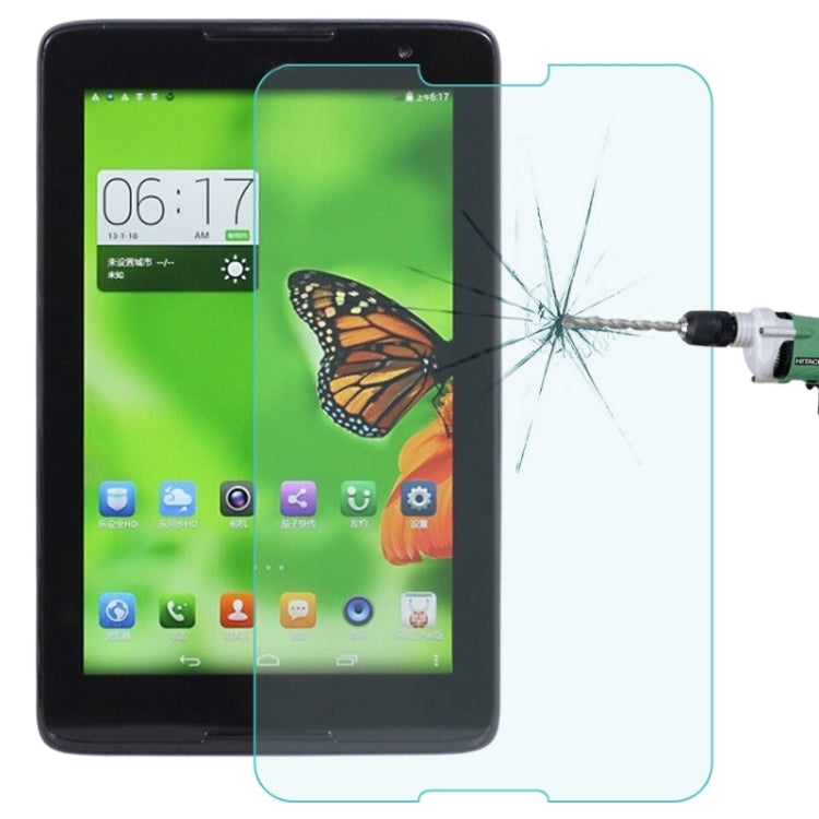 0.4mm 9H+ Surface Hardness 2.5D Explosion-proof Tempered Glass Film for Lenovo A5500 / A8-50