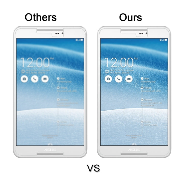 0.4mm 9H+ Surface Hardness 2.5D Explosion-proof Tempered Glass Film for ASUS Fonepad 8 / FE380CG