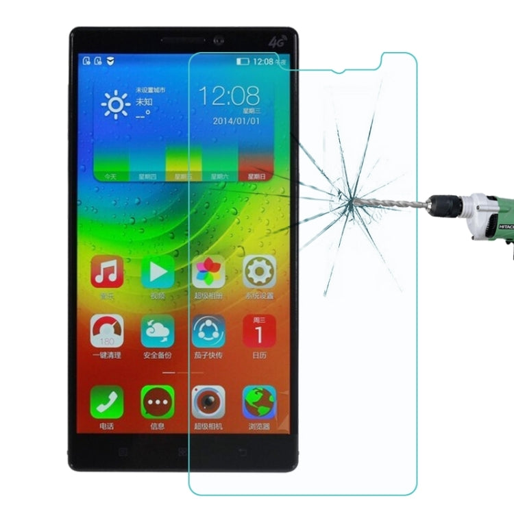 For Lenovo Vibe Z2 Pro / K920 0.26mm 9H+ Surface Hardness 2.5D Explosion-proof Tempered Glass Film