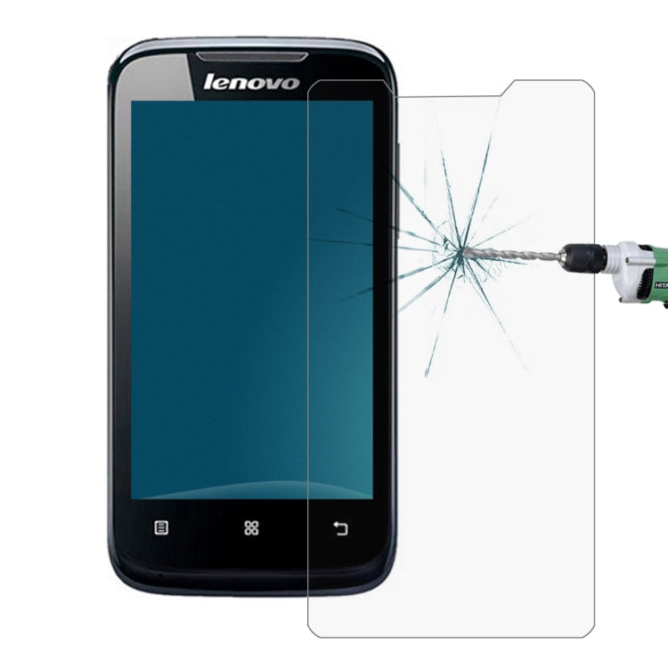 0.26mm 9H+ Surface Hardness 2.5D Explosion-proof Tempered Glass Film for Lenovo A369