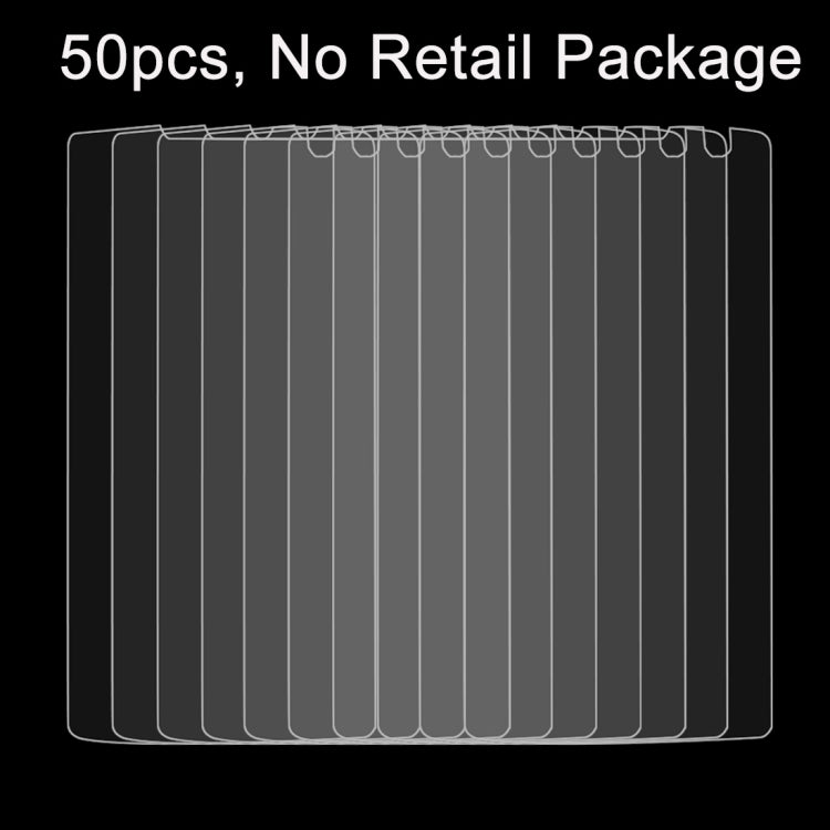 50 PCS for LG Joy 0.26mm 9H Surface Hardness 2.5D Explosion-proof Tempered Glass Film, No Retail Package