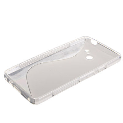 Pure Color S Line Translucent TPU Protection Case for Huawei Ascend D2