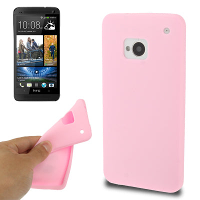 Pure Color Silicone Case for HTC One / M7