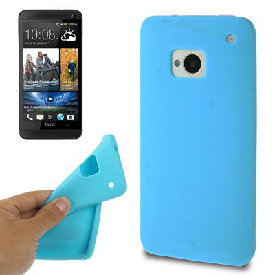 Pure Color Silicone Case for HTC One / M7