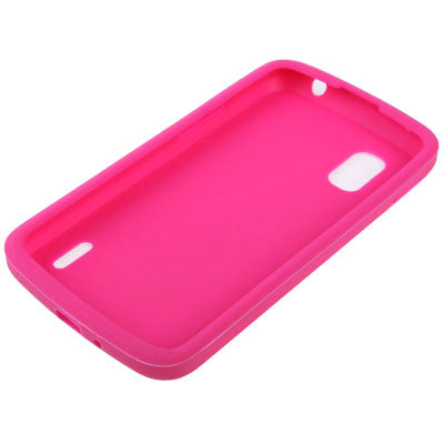 Pure Colour Silicon Case for LG E960 Nexus4