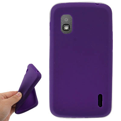 Pure Colour Silicon Case for LG E960 Nexus4