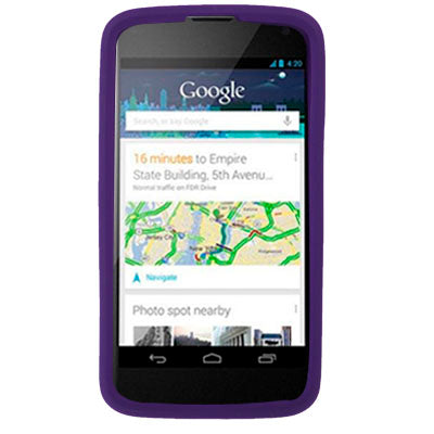 Pure Colour Silicon Case for LG E960 Nexus4
