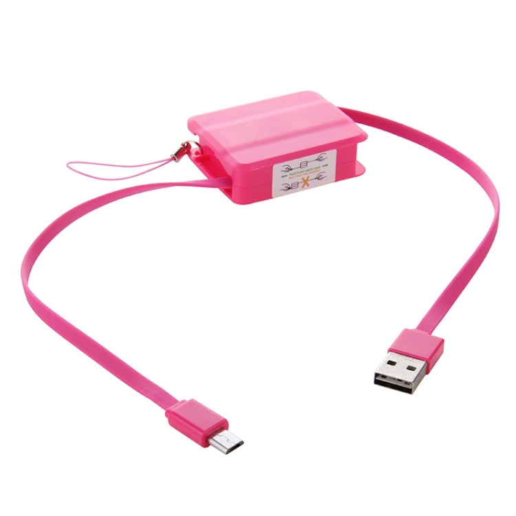 Squared Bobbin Style Micro USB to USB Data / Charger Cable for Galaxy S6 Edge / S6 / S5 / SIV / SIII, Tab / Tab 2 / Tab 3 / Tab 4, Note 5 / Note 4 / Note 10.1, HTC, Nokia, Sony,etc Max Length: 85cm