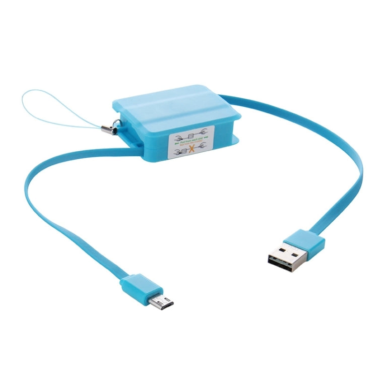 Squared Bobbin Style Micro USB to USB Data / Charger Cable for Galaxy S6 Edge / S6 / S5 / SIV / SIII, Tab / Tab 2 / Tab 3 / Tab 4, Note 5 / Note 4 / Note 10.1, HTC, Nokia, Sony,etc Max Length: 85cm