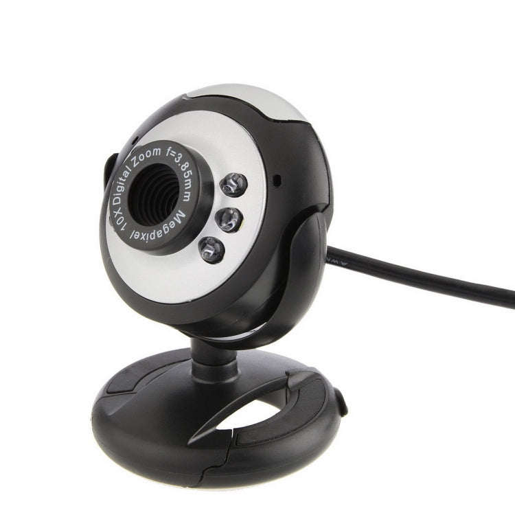 8.0 Mega Pixels Driverless PC Camera with Night Light, Mic