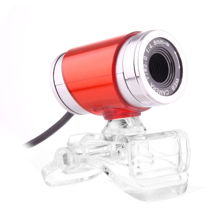5.0 Pixels Driverless USB PC Camera for Laptop PC(Red)